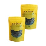친환경농부 여름 명절 간편차 손님접대 대용량 기타차 발효 흑여주차 100g 2개 : 나미의잡화점