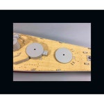 CY 350024 트럼펫 05303 USS BB 55 노스캐롤라이나 전함 모델용 1/350 스케일 목재 데크 : 에이유에이케이 산업