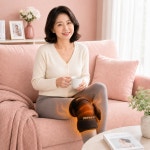 [국산] 원적외선 무릎 어깨 찜질기 발열기 회전근개 견관절 오십견 무선 충전식 속근 온열기 : 온필코리아