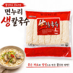 면누리 생칼국수 1.4kg 냉장 생면 면사리 칼국수 : 다봄 푸드