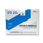 [장침] 한국백신 장침 일회용 멸균주사침 23G 100mm 100개입 : 삼정메디케어