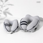 일우 에어펌프 여행용 목베개 기내용 차량용 목베개 세탁가능 어린이용 키즈형 : 일우샵