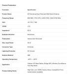 800-3700MHz 실내 지향성 이중 편파 벽걸이형 패널 안테나 라우터/CPE/Boo용 2G/3G/4G/5G 광대역 MIMO : 지성테크.