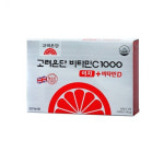 고려은단 비타민C 1000mg 이지+D 180정 x 1박스 (3개월분) : 주주하우스