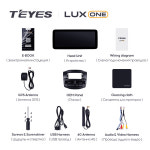 포드 포커스 3 Mk 3 2011-2019용 TEYES LUX ONE 카 라디오 멀티미디어 비디오 플레이어 내비게이션 GPS 안드로이드 2din 아님 2 din dvd... 