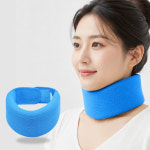 수성 소프트칼라 블루 목보호대 목지지대 경추보호대 써비칼 토마스칼라 목깁스 깁스 : 세븐메디칼