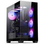 다크플래쉬 강화유리 PC 본체 매쉬 케이스 DS900 ARGB 블랙 : ASUS 공식인증점