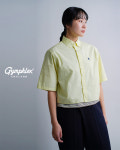 [Gymphlex] 26SS 짐플렉스 여 숏 버튼다운 무지 반팔 셔츠 SHORT B.D. SHIRT S/S SOLID : 보부상상점
