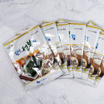 프리미엄 완도 전복 김 구이김 맛김 전복가루가 뿌려진 풍미가득 5봉(10매입) : 완도남매수산