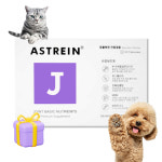 (+기능성간식사은품)  J 아스트레인 강아지고양이 건강 영양제 보조제 관절, 60캡슐, 1개 : 드림펫 동물병원