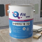 노루표 KSM-6010 1종2급 외부용 수성페인트 4L 무광 화이트1 : 페인트 마스터