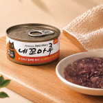 네꼬마루 플러스 고양이캔 네코마루 고기가득 육수가득 참치+연어, 85g, 24개 : 펫트리츠