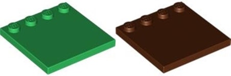 레고 타일 스터드 Tile 4 x 4 with Studs on Edge 6179 : 아이엠브릭
