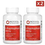 프로토콜 엘 L-트립토판 500mg 60정 x 2통 Tryptophan 고약사 약들약 : 그린 스케치