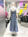 LUCKYCHOUETTE 프릴 포인트 체크 선 드레스 LFDAM26610BUX : 현대미아 럭키슈에뜨