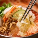 김치말이 냉 쌀국수 밀키트 캠핑음식 간편조리 식사 시원한 안주 맛집 650g, 3개 : 수연이네식탁