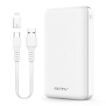 모디스 슬림 듀얼 대용량 보조배터리 20000mAh C타입 케이블 + 8핀 젠더 : 모디스