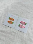 당근 똑딱핀(2color) : Sweet pea 스위트피