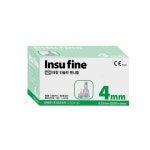 태창 인슈파인 멸균 주사침 32G 4mm 인슐린 펜니들 주사 바늘 : 메디풀스토어