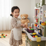 유엔아이큐유이 | 아이큐플러스 쉐프 키친 주방놀이 (108pcs) : 유앤원토이