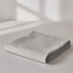 두홈 냉감패드 스트라이프 화이트/그레이 : Dohome