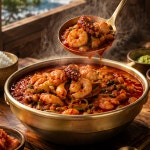 참도깨비 부산 조방 낙곱새 820g 낙지 새우 곱창 얼큰 전골 : 참도깨비