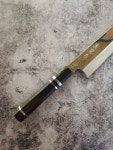 타도코로 하모노 sg2 각인경면 키리츠케 규토 240mm 흑단핸들 3줄마끼 쉐프나이프 양식 일식 정육칼 : 카쿠나이프