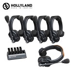 HOLLYLAND Solidcom SE 5S 홀리랜드 솔리드컴 SE 인터컴 5채널 무선 헤드셋 : 작곡가의 미디가게