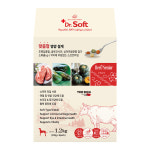 노령견 노견 사료 소화잘되는 말랑한 시니어 사료 1.2kg 치킨 : 올댓펫