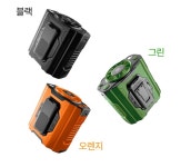 허리선풍기 벨트 휴대용 목걸이 손풍기 웨어러블 오렌지 : 올세일즈.All-sells