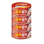 사조참치 고추참치 안심따개, 150g, 12개 : 멍균관