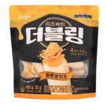 더블링 천하장사 콰트로치즈 소시지, 400g, 4개 : 멍균관
