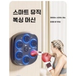 음악 복싱머신 벽걸이 복싱 반응속도 훈련 홈트 운동기구 : MS클럽