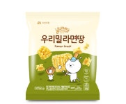자연드림 우리밀 라면땅 건강간식 105g, 10개 : 생활잡화몽땅