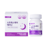 스트레스케어 테아닌 L테아닌 식약처기능성인정 스트레스 긴장완화 영양제 2개월분 약국판매 : 제이비타몰