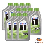 [고성능]Mobil1 모빌원 ESP LV 0W-30 프리미엄 합성 엔진오일 1L, 11개 : 차톡