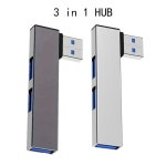3in 1 USB 허브 OTG 3.0 - 3개 포트 분배기 속도 5.0Gbps 타입 C (PC, 노트북용) : 톰과제리종합몰