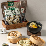 전주한옥 속이 꽉찬 왕만두 고기만두, 1.05kg, 1개 : 아임 포유