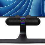 BESTISAN 2채널 멀티미디어 RGB 레인보우 LED 게이밍 블루투스 사운드바 스피커 : 쿄쿠소우 유한회사