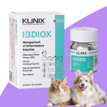 [클리닉스] 아이비디옥스 30캡슐 KLINIX IBDIOX 염증 장관리 강아지 고양이 : 멍냥카페