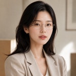 보야루 일본 빈티지안경 긱시크 시선집중 레트로패션 그레이 : 보야루