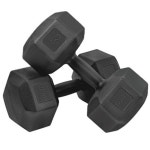 코멧 스포츠 고중량 육각 덤벨 아령 블랙 10kg 2개 : 1번track