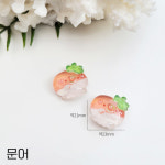 [C0110] 반투명 바다 친구들 카꾸 키캡 파츠 고래 상어 참 : 루아앤로니