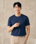 국산 쿨론 반팔티 남녀공용 : 형진물산