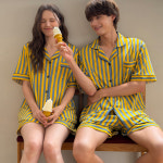 라리리 노블라인 여름 반팔 커플 잠옷 파자마 상하세트 홈웨어 (4575) : 라리리 마켓