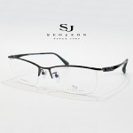 서전안경 옆반무테 남성메탈 SFJ-4850 56사이즈 브라운 : 안경 백화점