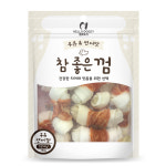 대형견 대형개껌 강아지 오래먹는 간식 우유연어껌 16개입, 192g, 1개 : 펫앤아이
