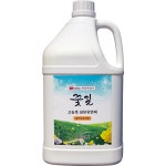 꽃길고농축섬유유연제 4리터 대용량 : 세탁예술가세탁용품