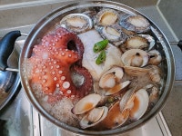 다이버수산 사계절 보양식 4인가족 푸짐한 3kg 해신탕 1세트 : 다이버수산