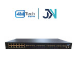 포엠아이텍 4MI-G2814TFM TP 12포트 1G SFP 28포트 10G SFP 4포트 산업용 L2 보안기능 광스위치허브 : 제이엔JN